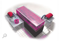 Plastinationstechnik - Forcierte Imprägnierung